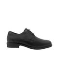 Derby shoes Stan para hombre color negro