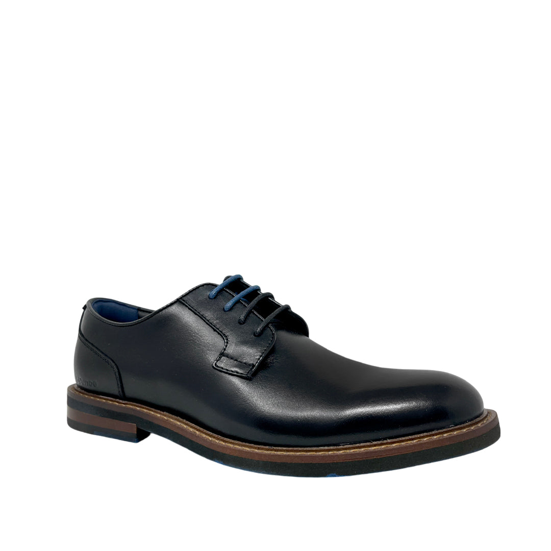 Derby shoes Vance para hombre color negro
