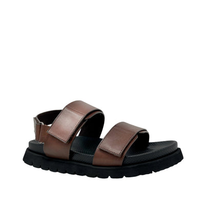 Sandalias Zaion para hombre color café