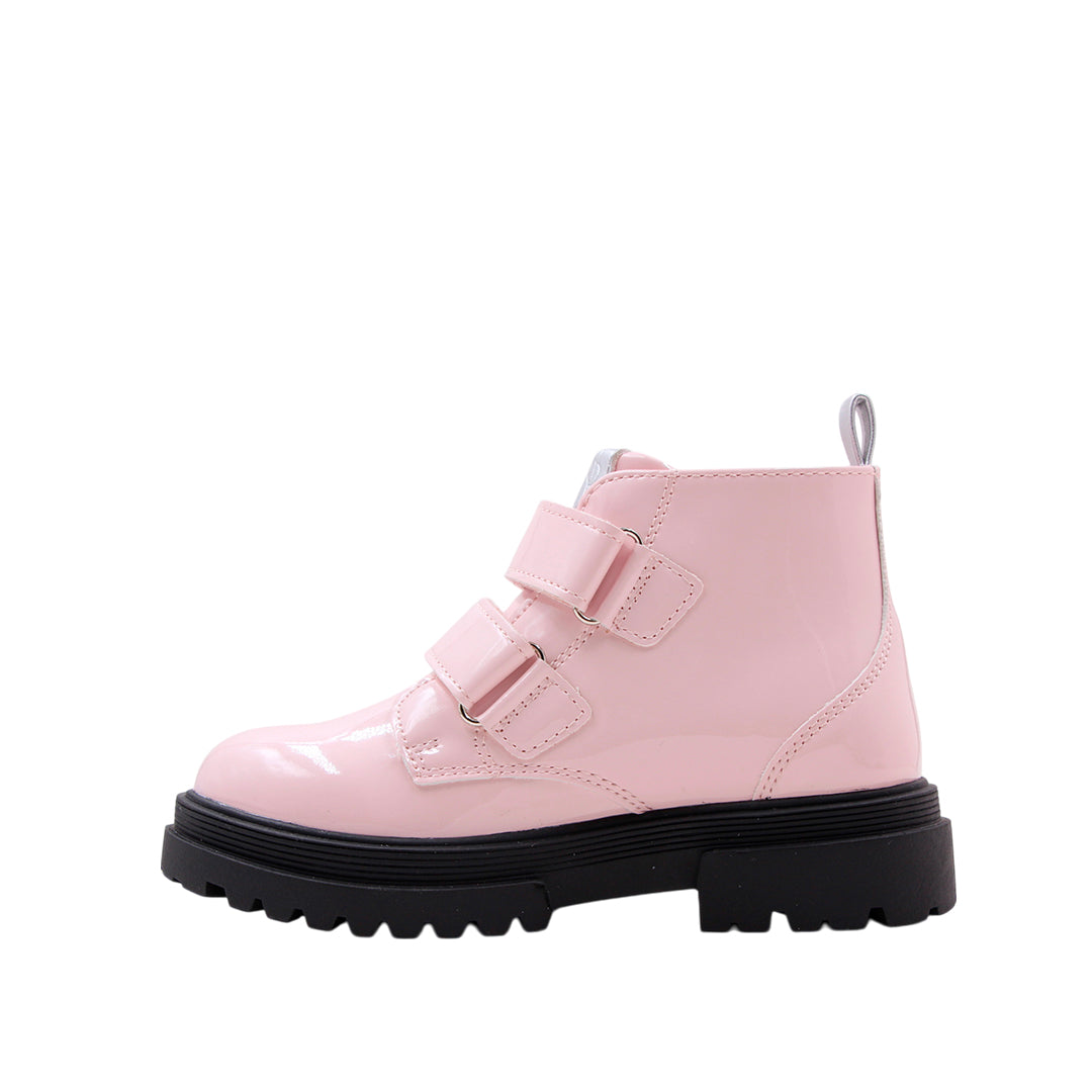 Botas Minnie para niña color rosado