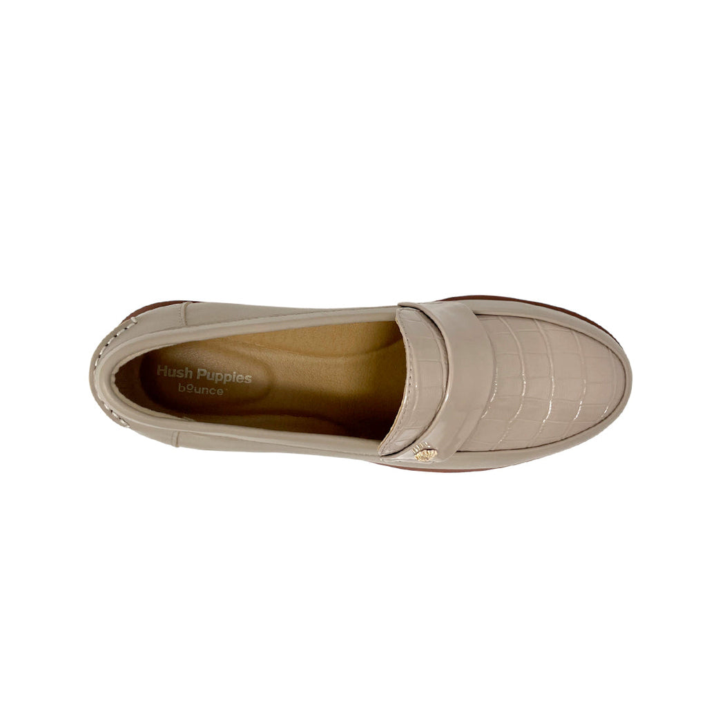 Mocasines Sefora para mujer color hueso
