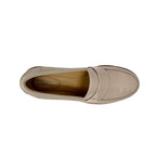 Mocasines Sefora para mujer color hueso