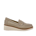 Mocasines Sefora para mujer color hueso