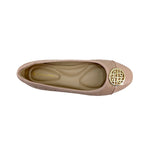 Ballerinas Ukki para mujer color nude