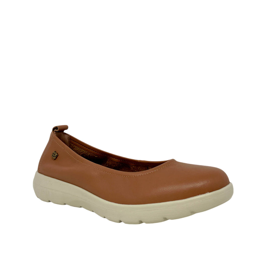 Ballerinas Tally para mujer color tan