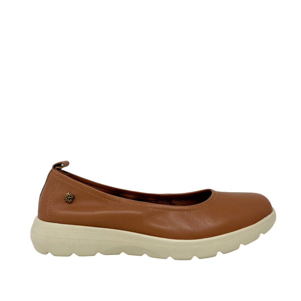 Ballerinas Tally para mujer color tan
