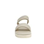 Sandalias flats Usha para mujer color hueso