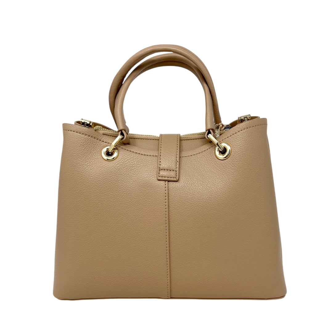 Cartera Salma color nude