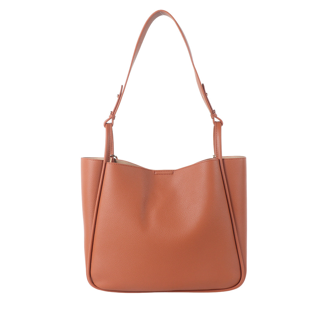 Cartera Tula color tan