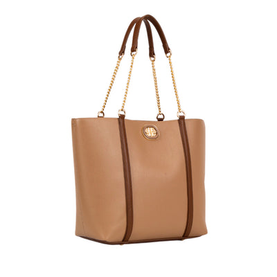 Cartera tote Salma para mujer color taupe