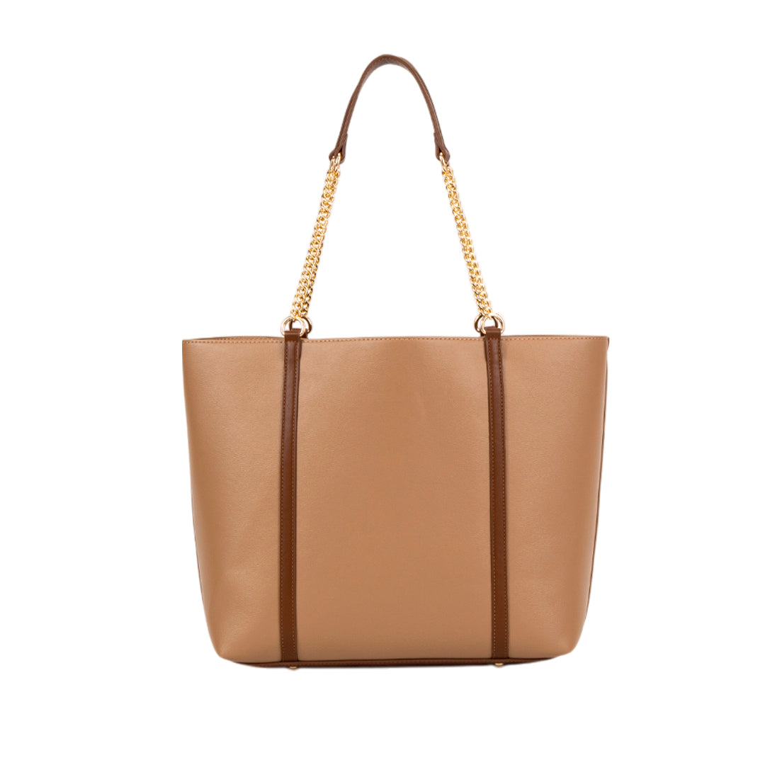 Cartera tote Salma para mujer color taupe