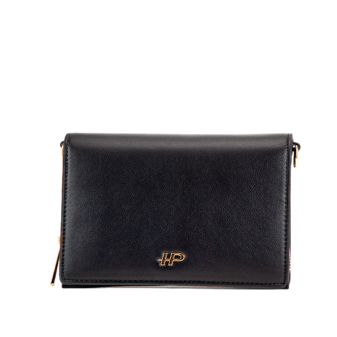 Cartera crossbody Tipsy para mujer color negro