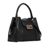 Cartera satchel Sheiny para mujer color negro