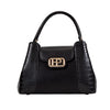 Cartera satchel Sheiny para mujer color negro