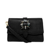 Cartera crossbody Viv para mujer color negro