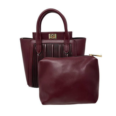 Cartera crossbody Zindy para mujer color vino