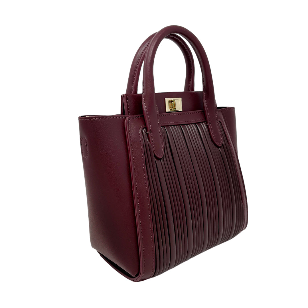 Cartera crossbody Zindy para mujer color vino