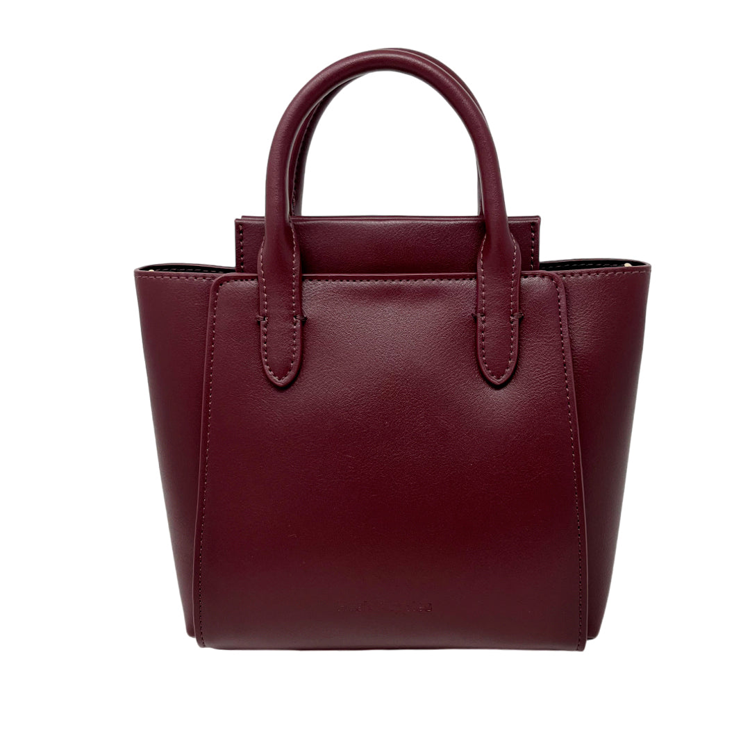 Cartera crossbody Zindy para mujer color vino