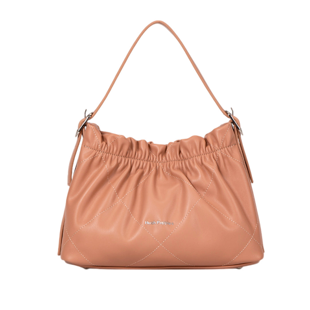 Cartera satchel Tulsi para mujer color taupe