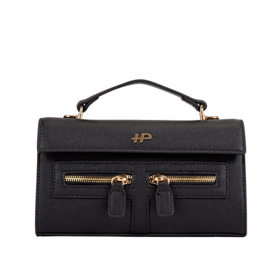 Cartera crossbody Yilly para mujer color negro