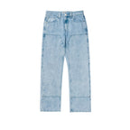 Jeans Double Front para hombre color celeste