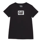 Camiseta Metal Box para mujer color negro