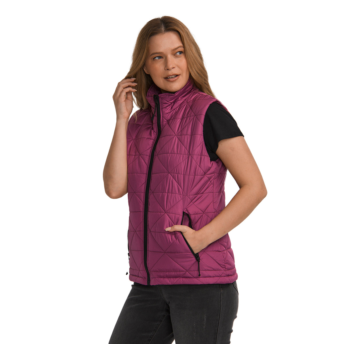 Chaleco W Quilted Vest