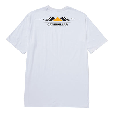 Camiseta Cat ID para hombre color blanco