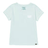 Camiseta Cat Logo para mujer color verde