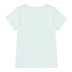 Camiseta Cat Logo para mujer color verde