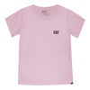 Camiseta Cat Logo para mujer color lila