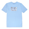 Camiseta Cat Logo para hombre color celeste