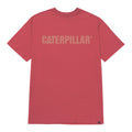 Camiseta Caterpillar Logo para hombre color rojo