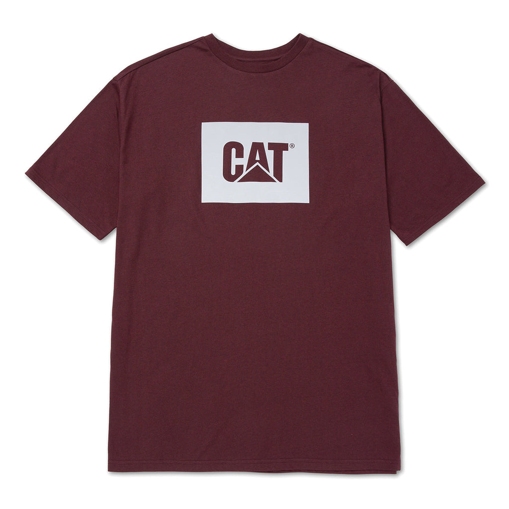 Camiseta Reflective para hombre color vino