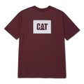 Camiseta Reflective para hombre color vino