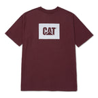 Camiseta Reflective para hombre color vino