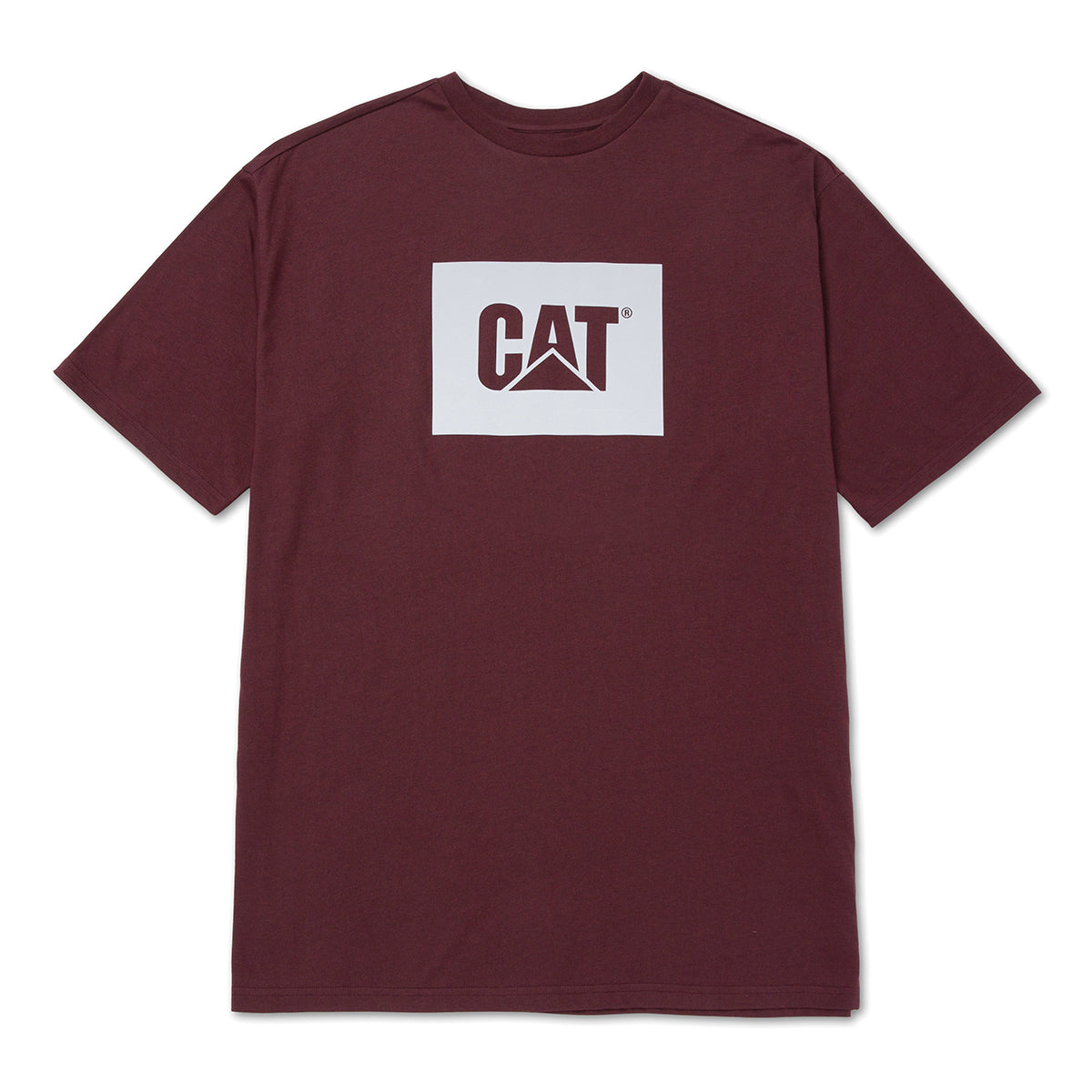 Camiseta Reflective para hombre color vino