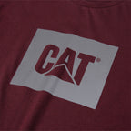 Camiseta Reflective para hombre color vino