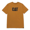 Camiseta Cat Logo para hombre color bronce