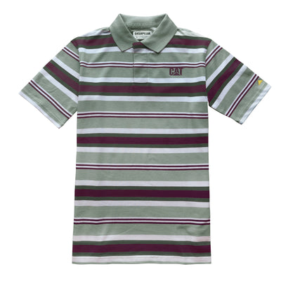 Camisa Polo Pique para hombre color gris