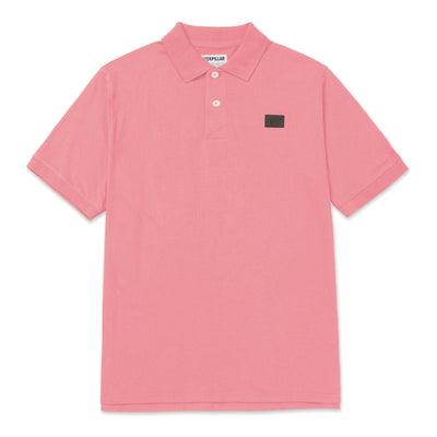 Camisa Polo Jersey para hombre color rosado