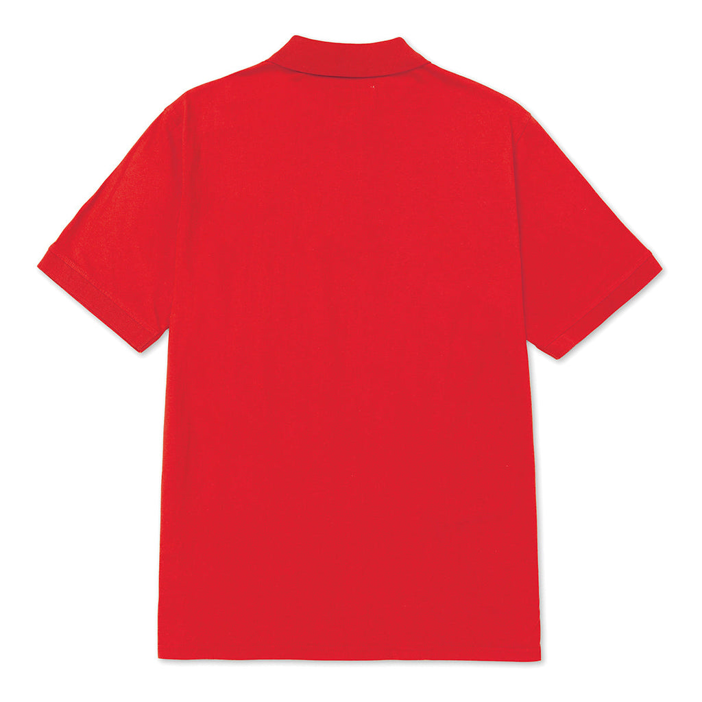 Camisa Polo Jersey para hombre color rojo
