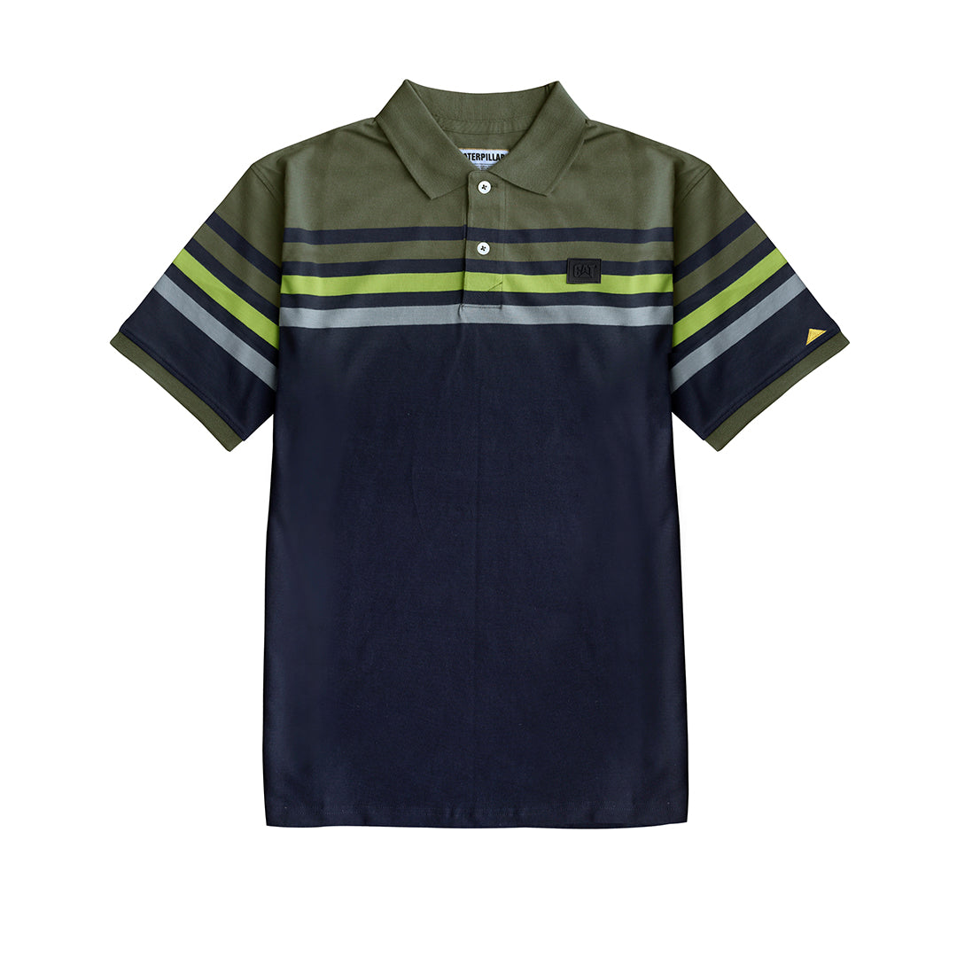 Camisa Polo Jersey para hombre color olivo