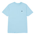 Camiseta Pocket para hombre color celeste