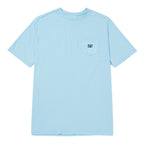 Camiseta Pocket para hombre color celeste