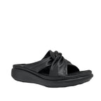 Sandalias flats Vikky para mujer color negro