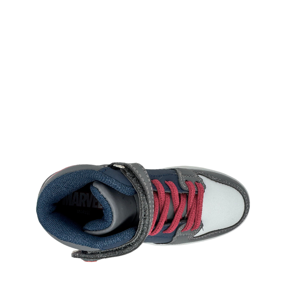 Sneakers tipo botín Capitan para niño color navy