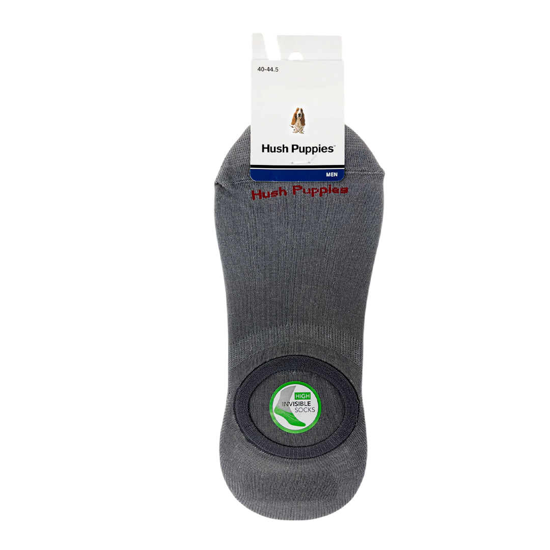 Calcetines invisibles Plain para hombre color gris