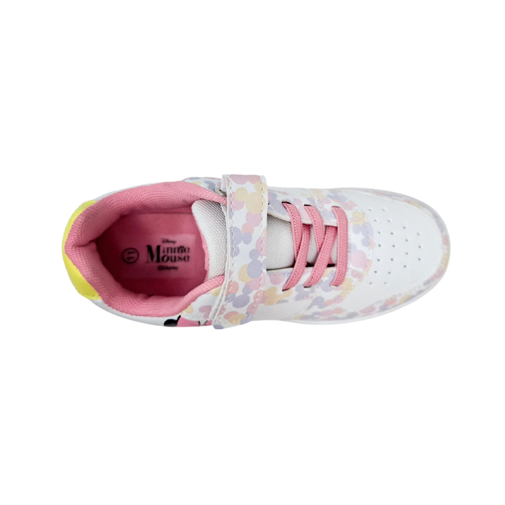 Sneakers Minnie para niña color blanco
