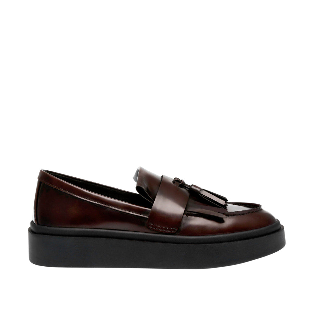 Mocasines Viewpoint para mujer color café